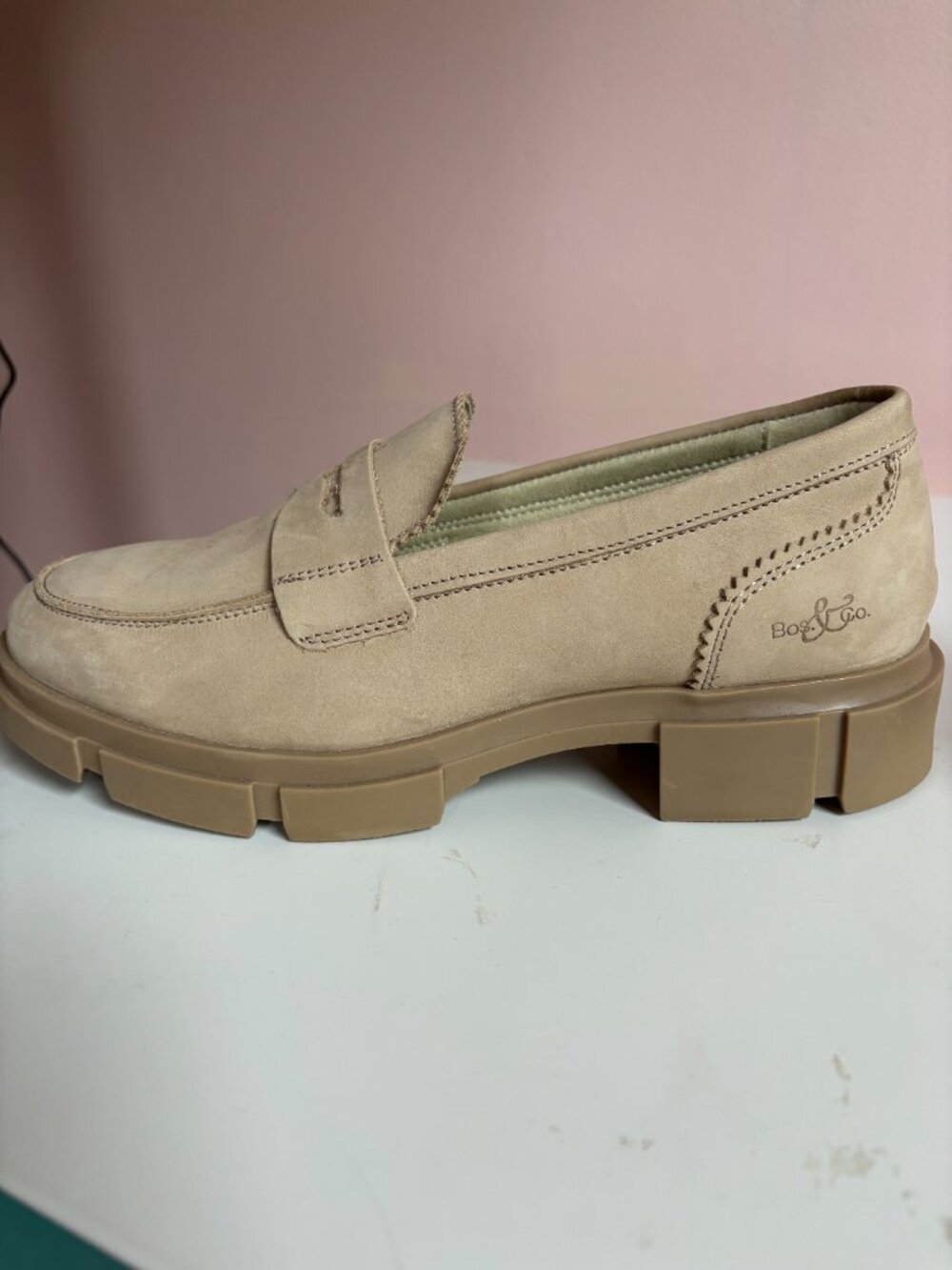 Unworn: Chunky Suede Loafers